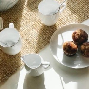 Fishnet Woven Runner, Natural